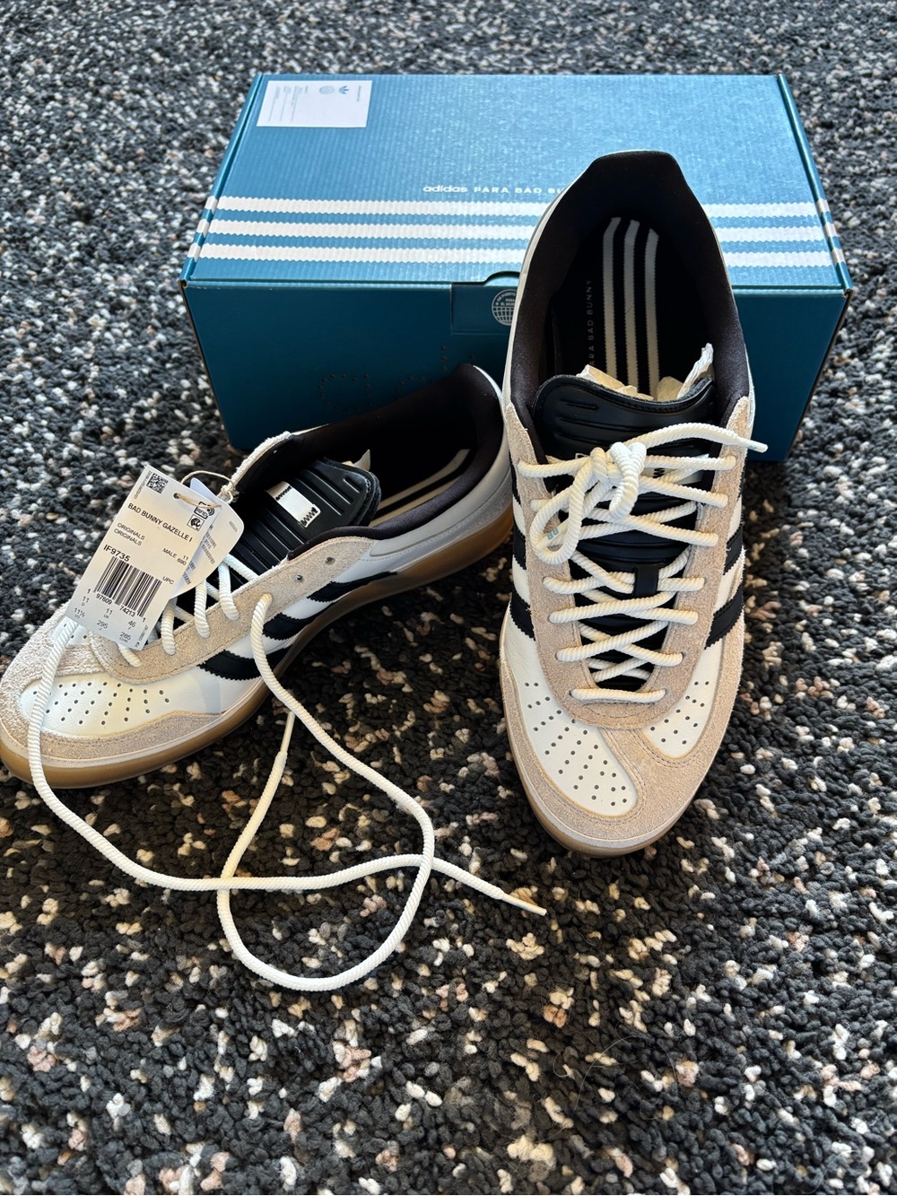 adidas bad bunny gazelle indoors